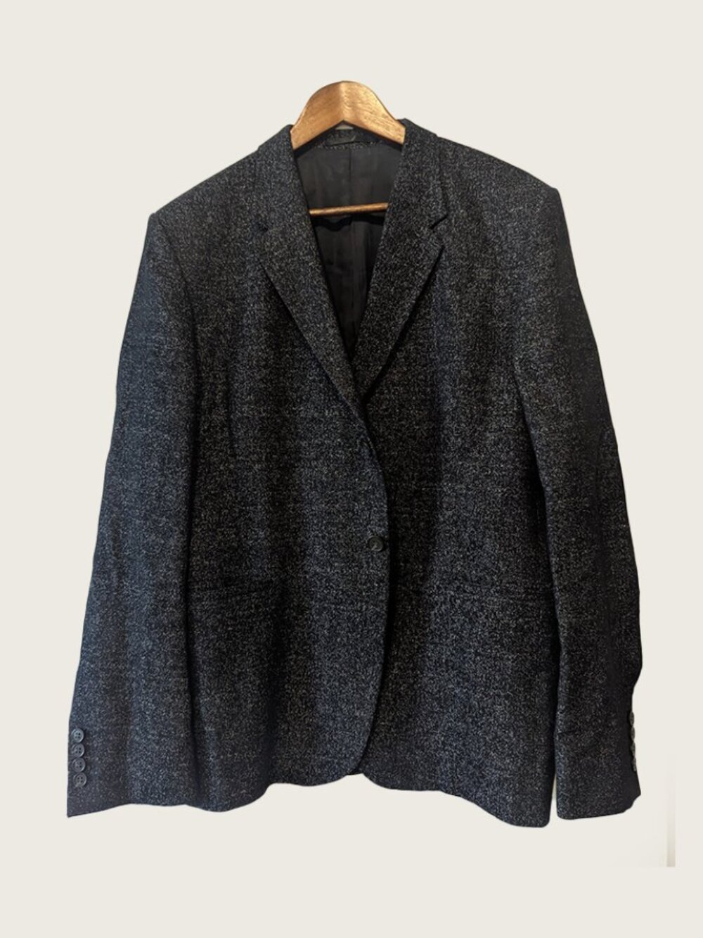 COS - Cotton/linen blend marled jacket - Sz 44R